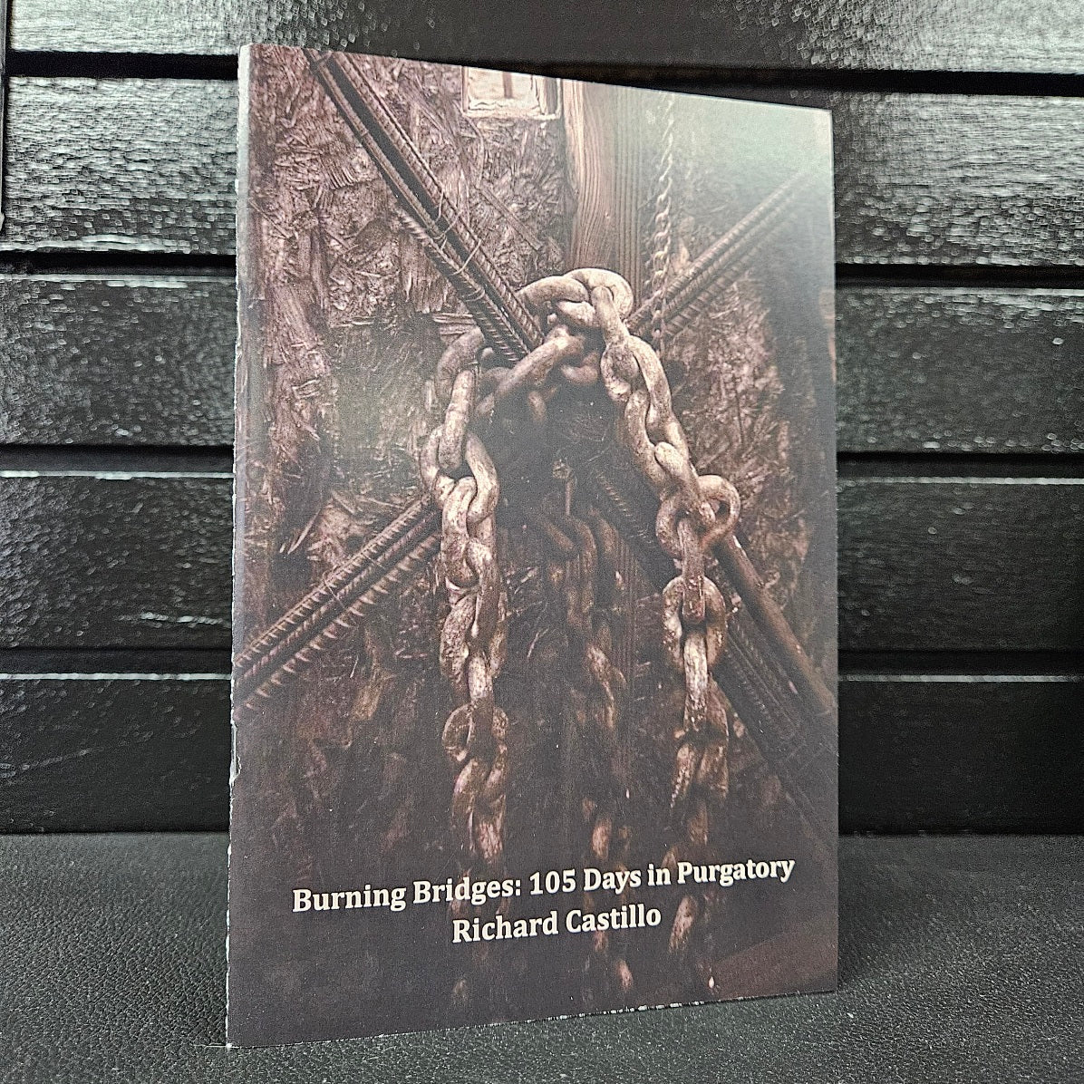 Burning Bridges' Poems by Richard Castillo image 1