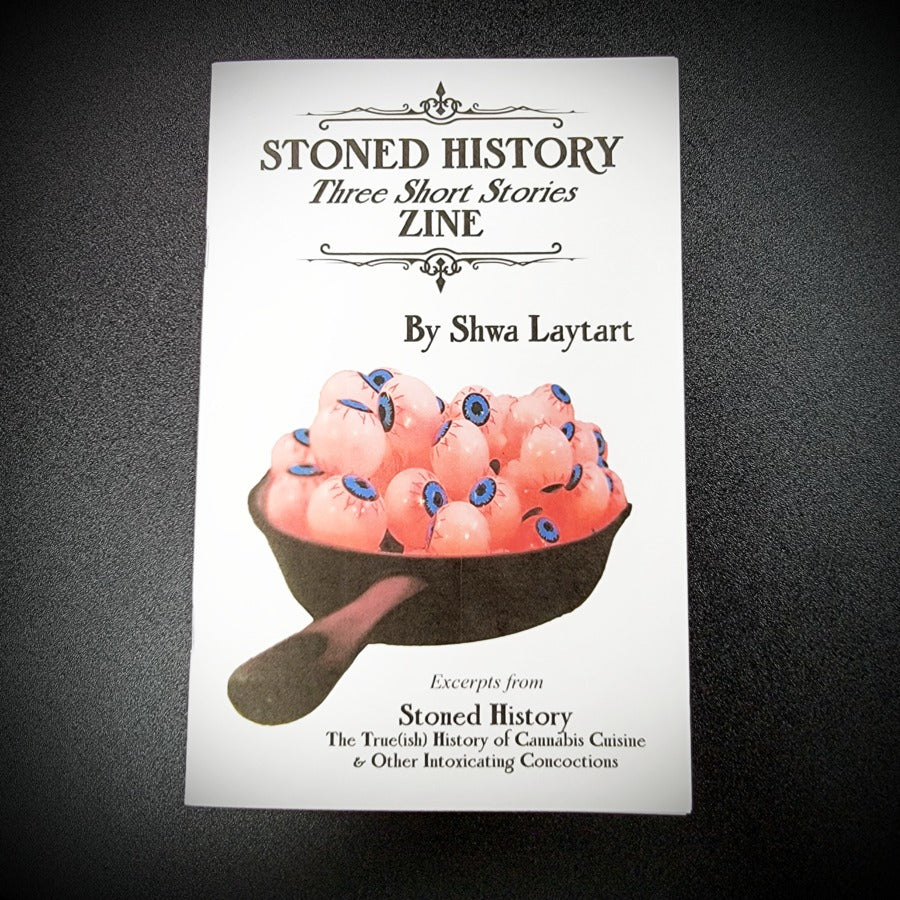 Stoned History Three Short Stories Zine by Shwa Laytart image 0