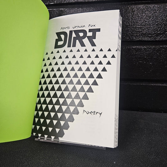 DIRT Poetry Book by April Ursula Fox image 1