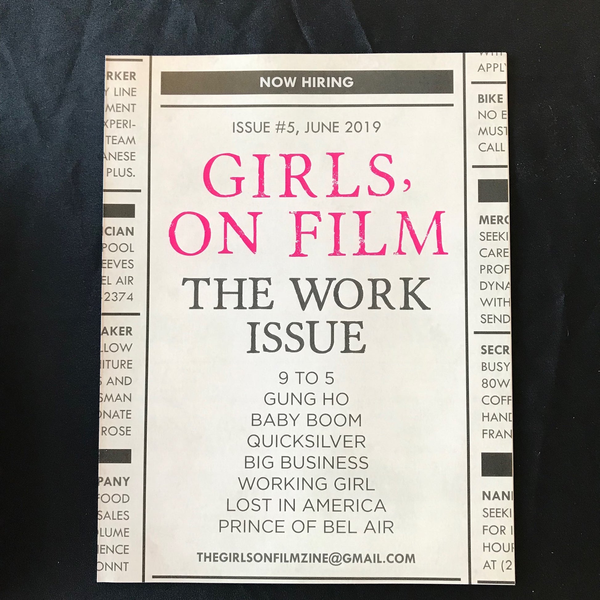 Girls on Film 80s Fanzine (RANDOM ISSUE CHOSEN) image 11
