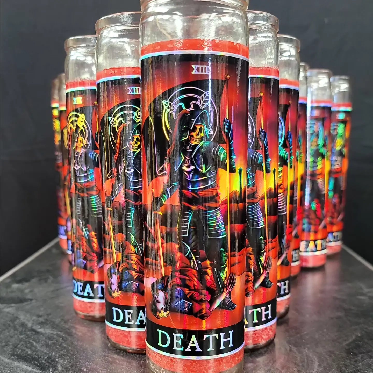 Death Candle Tarot Art by Seth Singer image 0