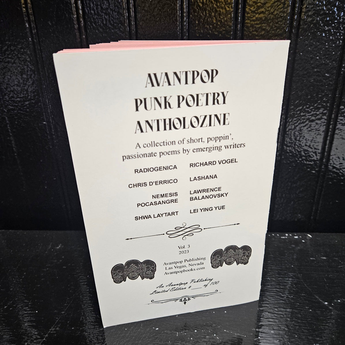 Vol. 3 Avantpop Punk Poetry Antholozine image 1