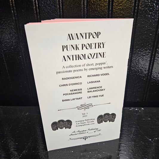 Vol. 3 Avantpop Punk Poetry Antholozine image 1