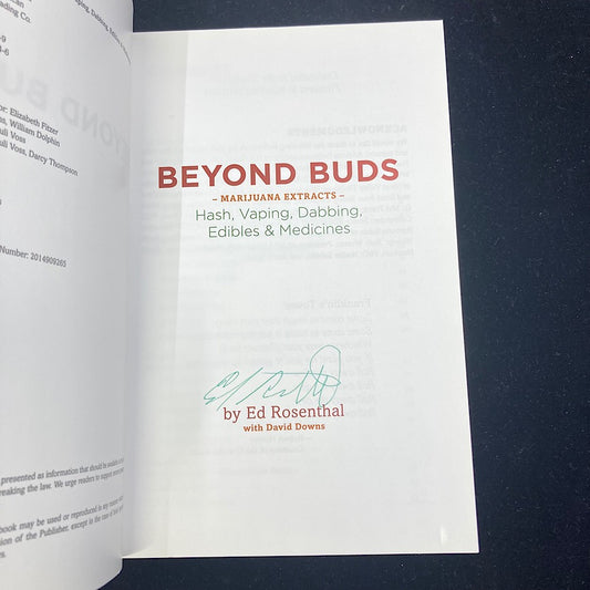 Beyond Buds: Marijuana Extracts by Ed Rosenthal image 1