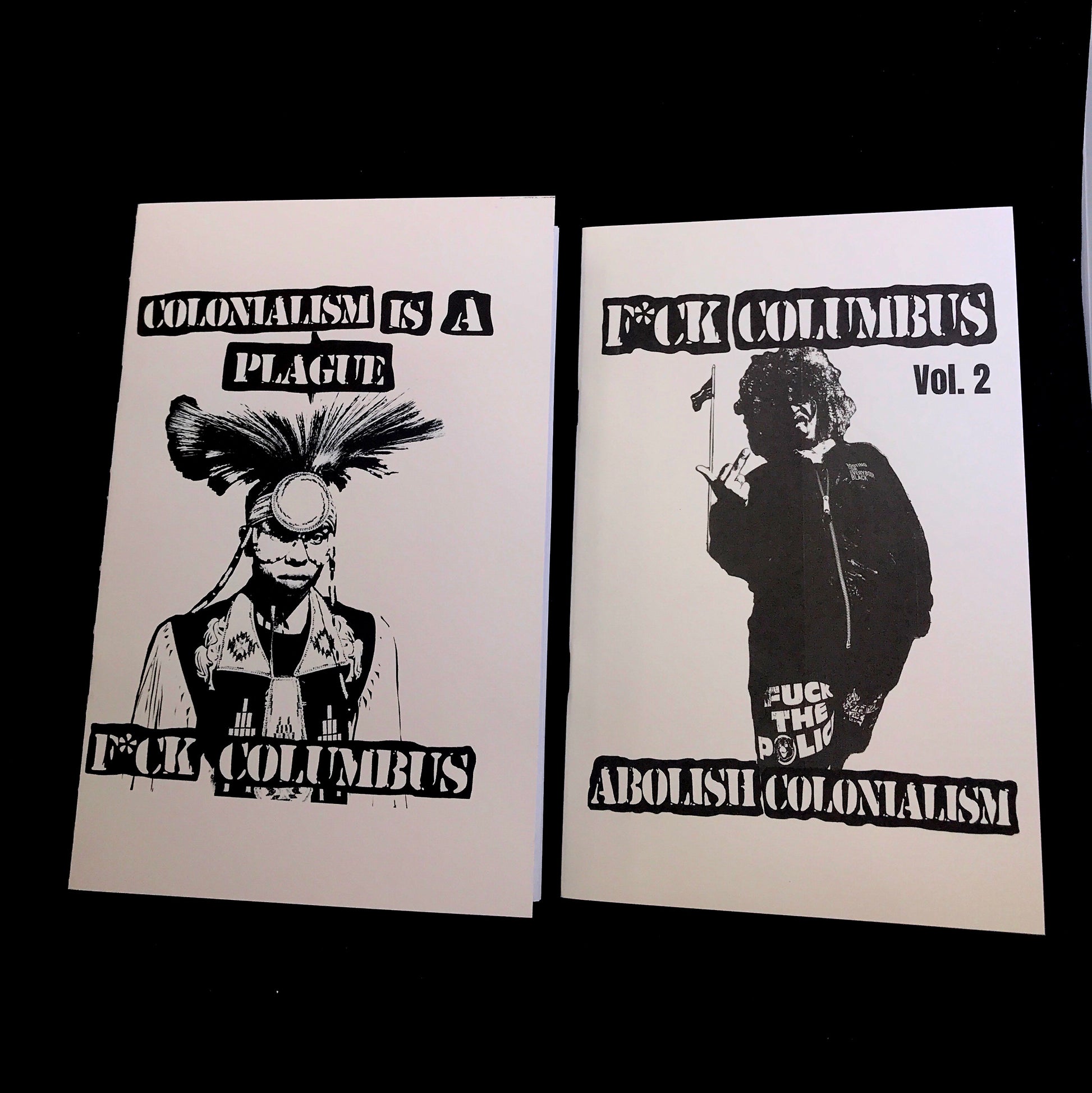 F*ck Columbus Zine Vol. 1 & Vol. 2 image 0