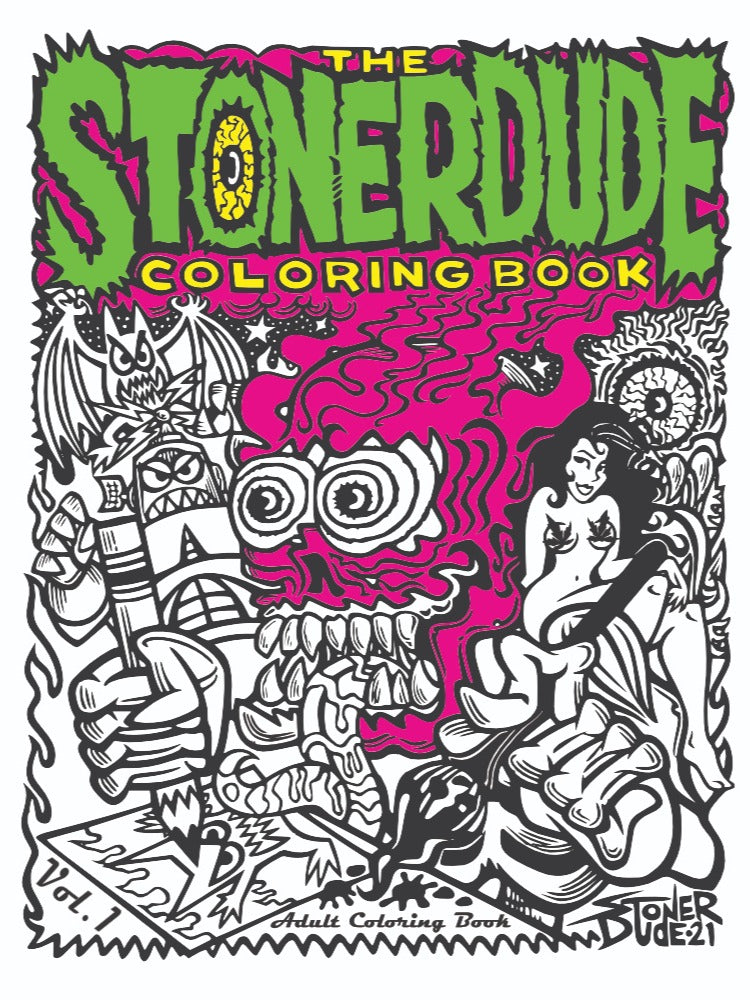 The StonerDude Coloring Book Vol. 1 image 0