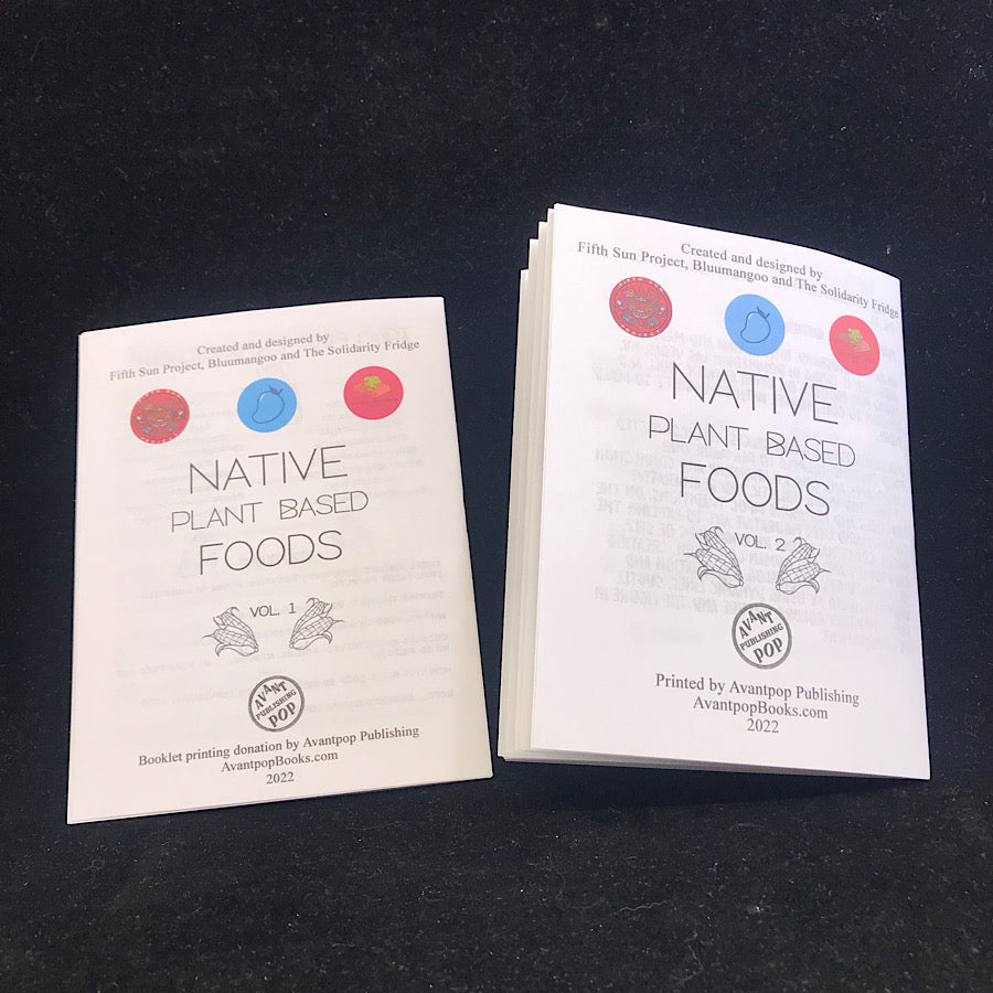 Native Plant Based Foods Vol. 1 & Vol. 2 Cookbook Mini Zine image 5