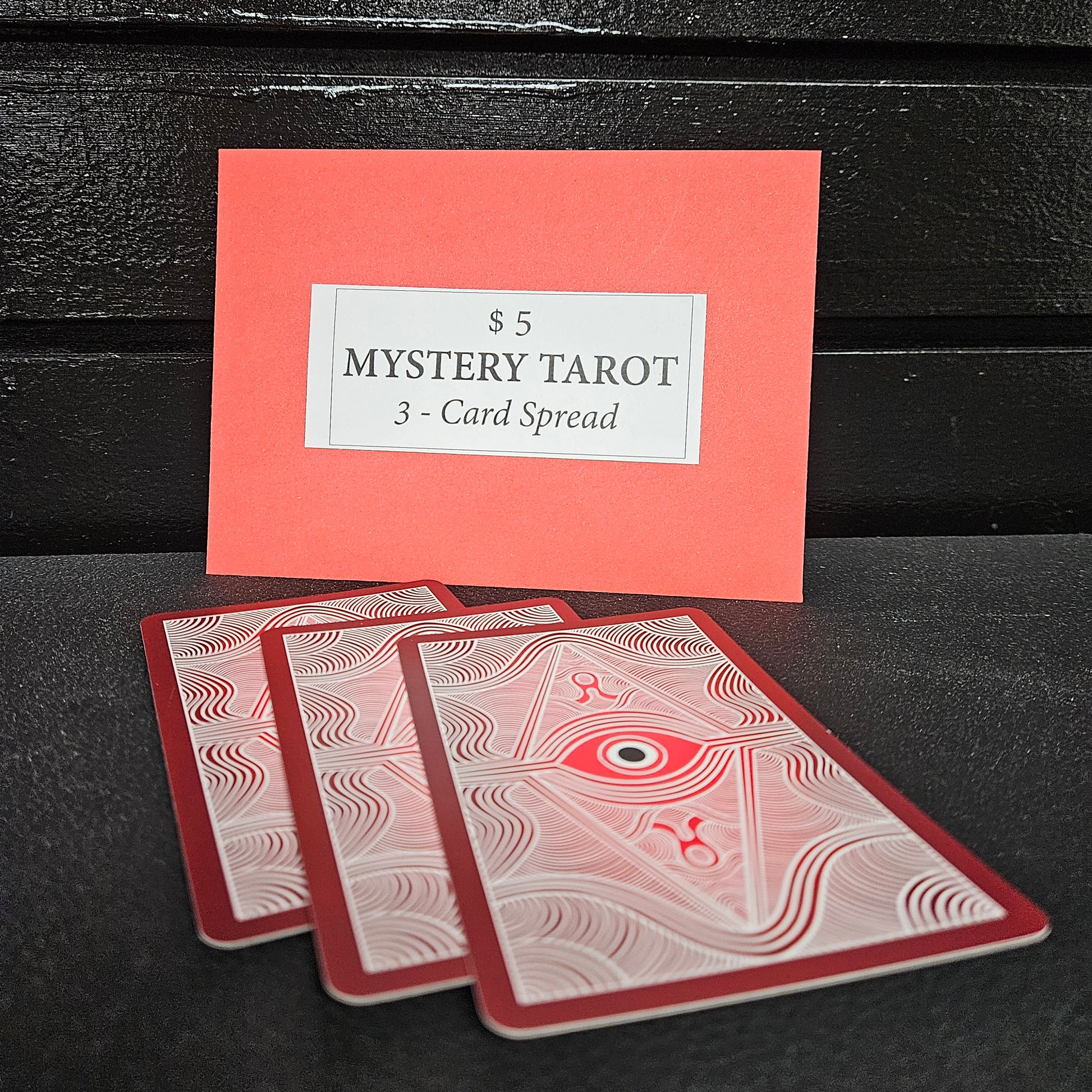 Mystery Tarot 3-Card Spread Art by Seth Singer image 0