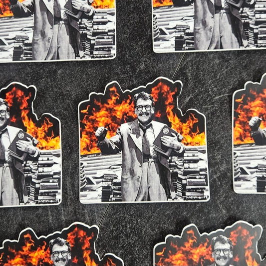 Time Enough At Last Sticker image 0