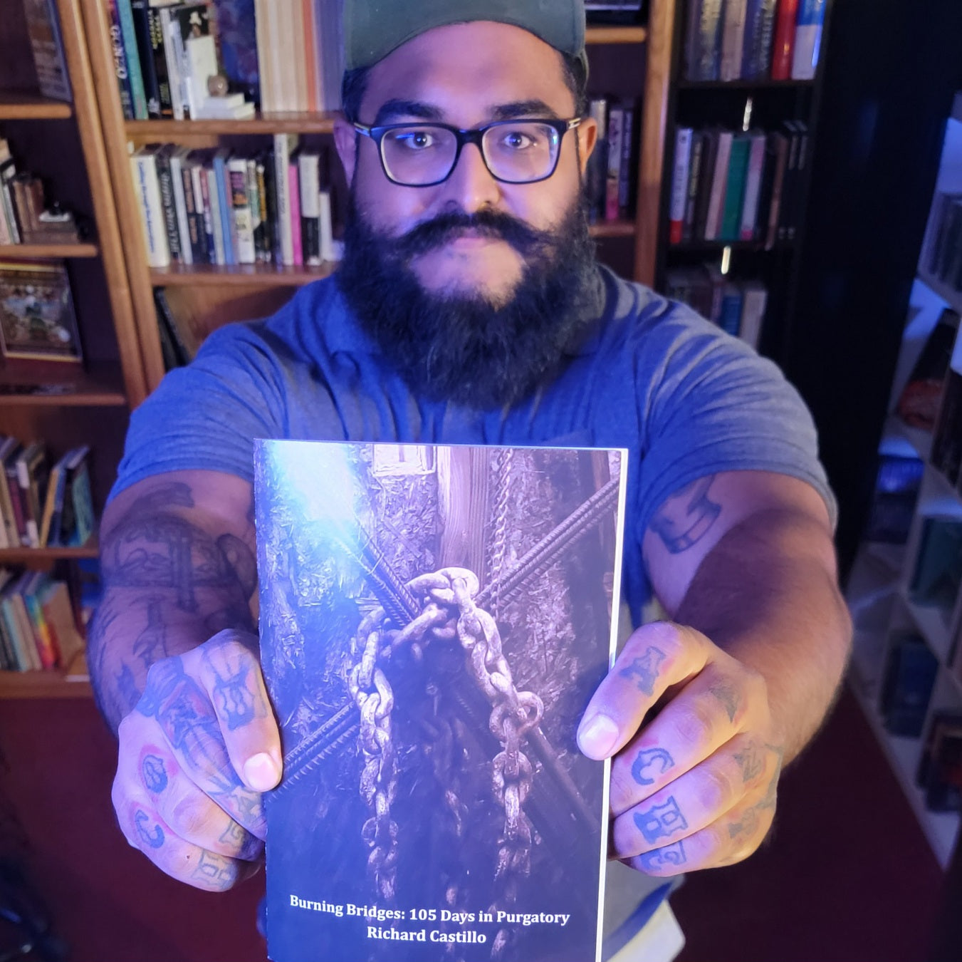 Burning Bridges' Poems by Richard Castillo image 0