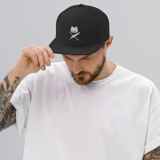 Avantpop Writing Pirate Snapback Hat