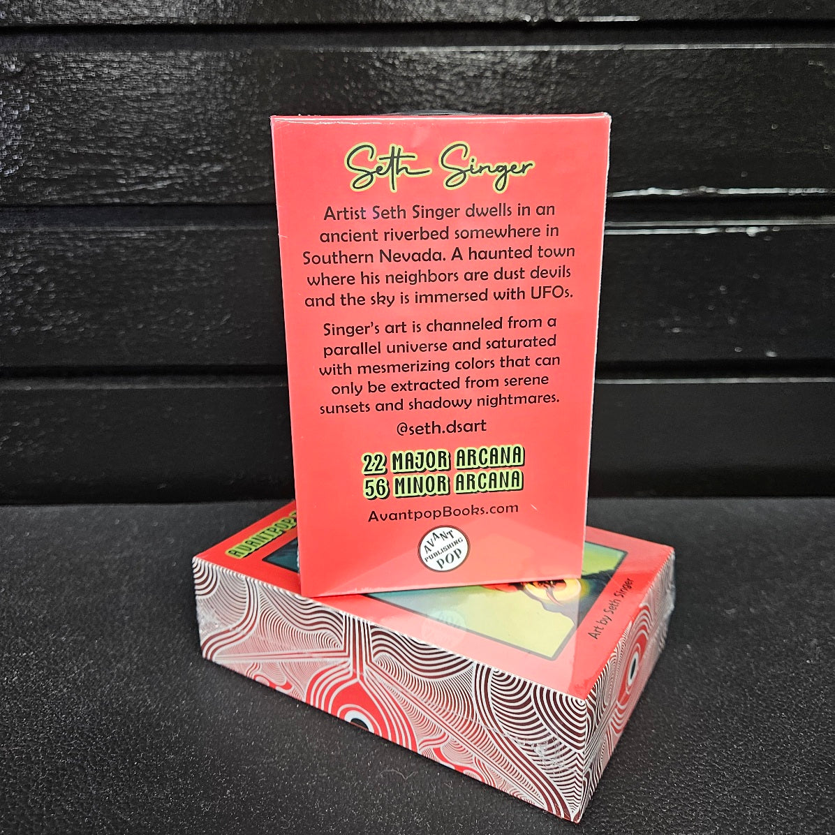 Avantpop 78-Card Tarot Deck with Slide Case Art by Seth Singer image 2