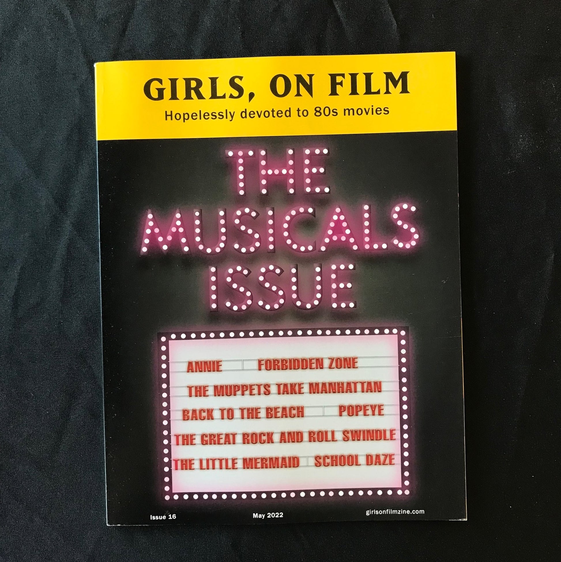 Girls on Film 80s Fanzine (RANDOM ISSUE CHOSEN) image 1