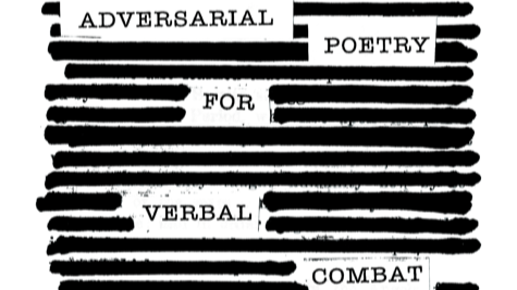 Adversarial Poetry for Verbal Combat