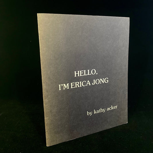 Hello, I'm Erica Jong by Kathy Acker image 0