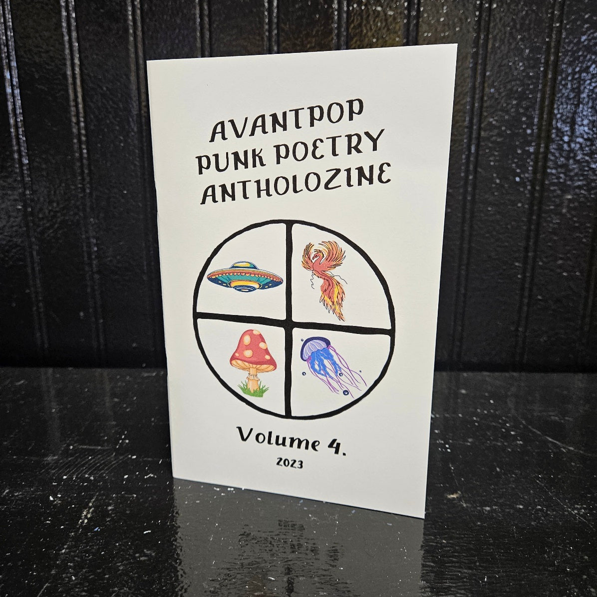 Vol. 4 Avantpop Punk Poetry Antholozine image 0