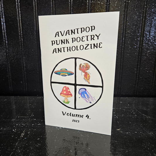 Vol. 4 Avantpop Punk Poetry Antholozine image 0