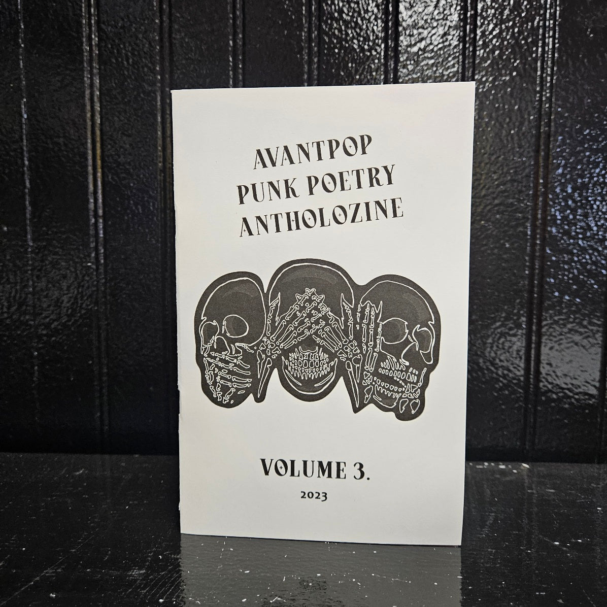 Vol. 3 Avantpop Punk Poetry Antholozine image 0
