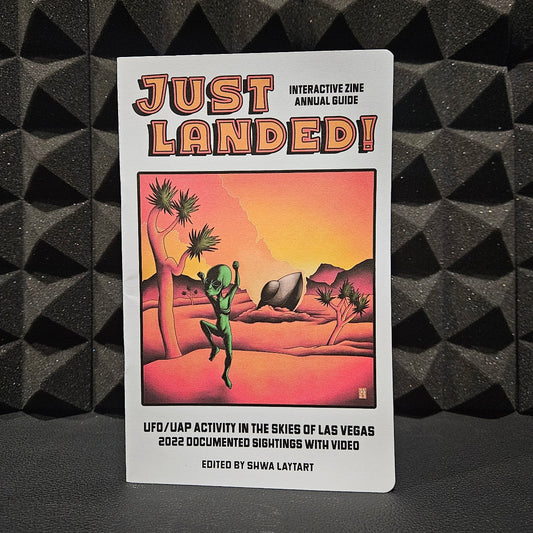 Just Landed! Interactive Zine UFO/UAP Annual Guide image 0