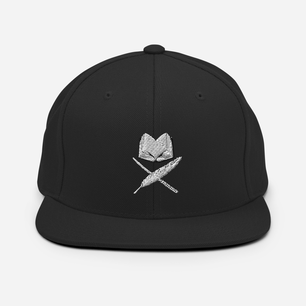 Avantpop Writing Pirate Snapback Hat