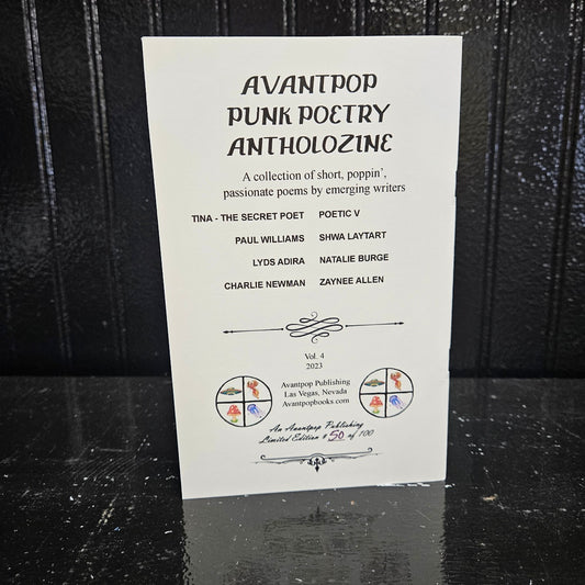 Vol. 4 Avantpop Punk Poetry Antholozine image 1