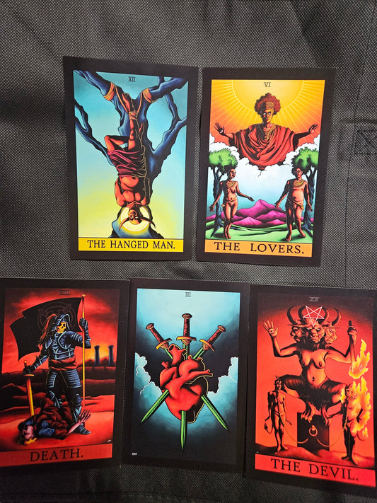 Tarot Postcards